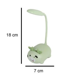 Green cow light, small desk lamp